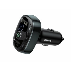 شارژر فندکی فست شارژ ماشین با قابلیت پخش موسیقی و تماس بیسوس S-09