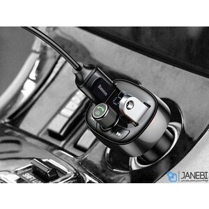 شارژر فندکی فست شارژ ماشین با قابلیت پخش موسیقی و تماس بیسوس