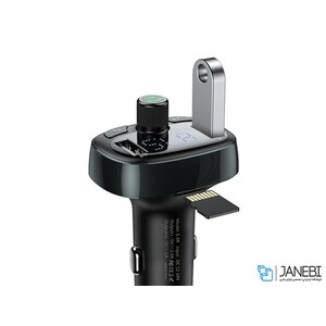 شارژر فندکی فست شارژ ماشین با قابلیت پخش موسیقی و تماس بیسوس