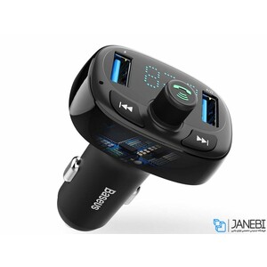 شارژر فندکی فست شارژ ماشین با قابلیت پخش موسیقی و تماس بیسوس