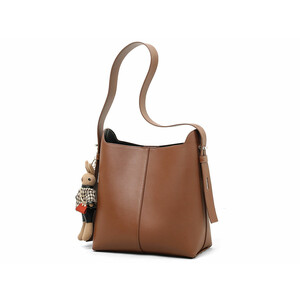 کیفیت کیف شانه ای زنانه با ظرفیت بزرگ New Women's Leather Bucket Bag Large Capacity