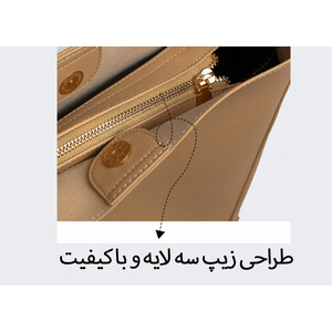 قیمت خرید کیف دوشی چرم زنانه با ظرفیت بزرگ new women's leather shoulder crossbody bag 5478
