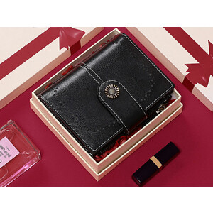 قیمت کیف دستی زنانه چرمی تاشو IOS/Aiguoshi Cowhide women's folding wallet 2045