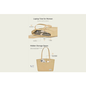کیف دوشی لپ تاپ 16 اینچ ویوو WiWU 14'' Ora Tote