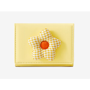 خرید کیف پول سه تاشو زنانه طرح گل تائومیک میک TAOMICMIC Y8074 Flower Cute Folding Wallet Tri-fold