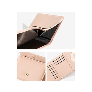 قیمت کیف پول سه تاشو زنانه طرح گل تائومیک میک TAOMICMIC Y8074 Flower Cute Folding Wallet Tri-fold