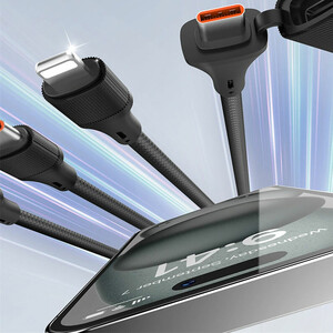 قیمت کابل شارژ چندکاره فست شارژ 100 وات الدینیو