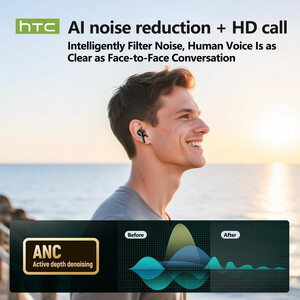 هندزفری بلوتوثی اچ تی سی HTC مدل NE29 با ترجمه همزمان AI