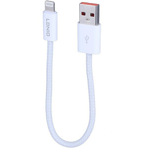 کابل آیفون لایتنینگ الدنیو مدل LS901 توان 25 وات 20 سانتی‌متر