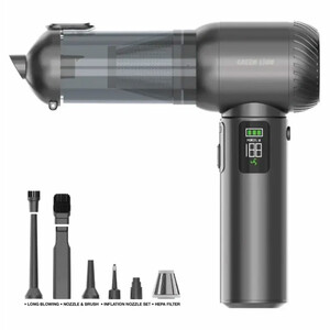 جارو شارژی و جت فن گرین لاین مدل GB-286X چند منظوره