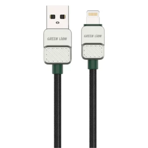 کابل آیفون لایتنینگ گرین لاین مدل GNELUALG1BK توان 12 وات 1 متر