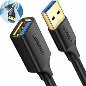 کابل افزایش طول USB 3.0 یوگرین Ugreen مدل US115 30126 طول 1.5 متر