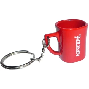جاکلیدی فانتزی مدل Nescafe طرح ماگ مینیاتوری