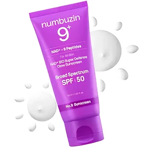 اسنس ضد آفتاب نامبوزین Numbuzin مدل 9+ حاوی NAD+ و پپتید با SPF50