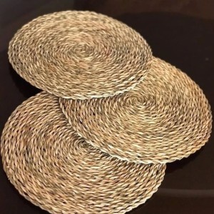 زیر بشقابی ( زیر قابلمه‌‌‌ای ) مدل حصیری