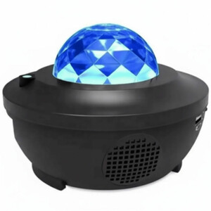 چراغ خواب کهکشانی اسپیکر دار مدل Galaxy Projector