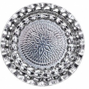سینی استیل مدل کنگره سایز ۷۰ طرح خورشید