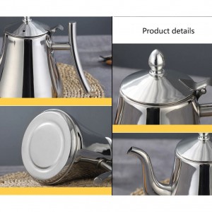 کتری ( قوری) استیل  مدل عربی ۲ لیتری