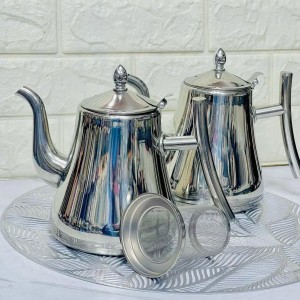 کتری ( قوری) استیل  مدل عربی ۲ لیتری