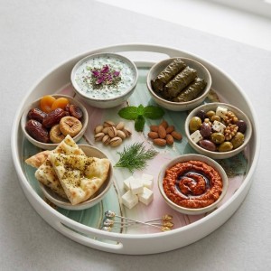 سینی گرد ملامین