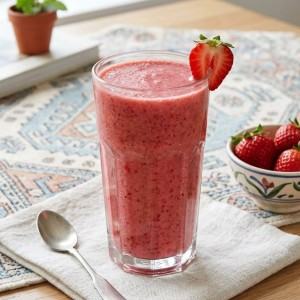 لیوان شیشه ای اسموتی