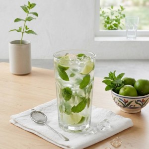 لیوان شیشه ای اسموتی