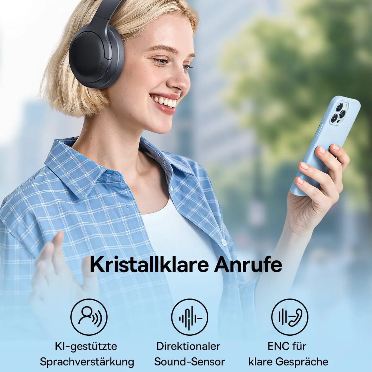 استفاده کاربر از هدفون وایرلس