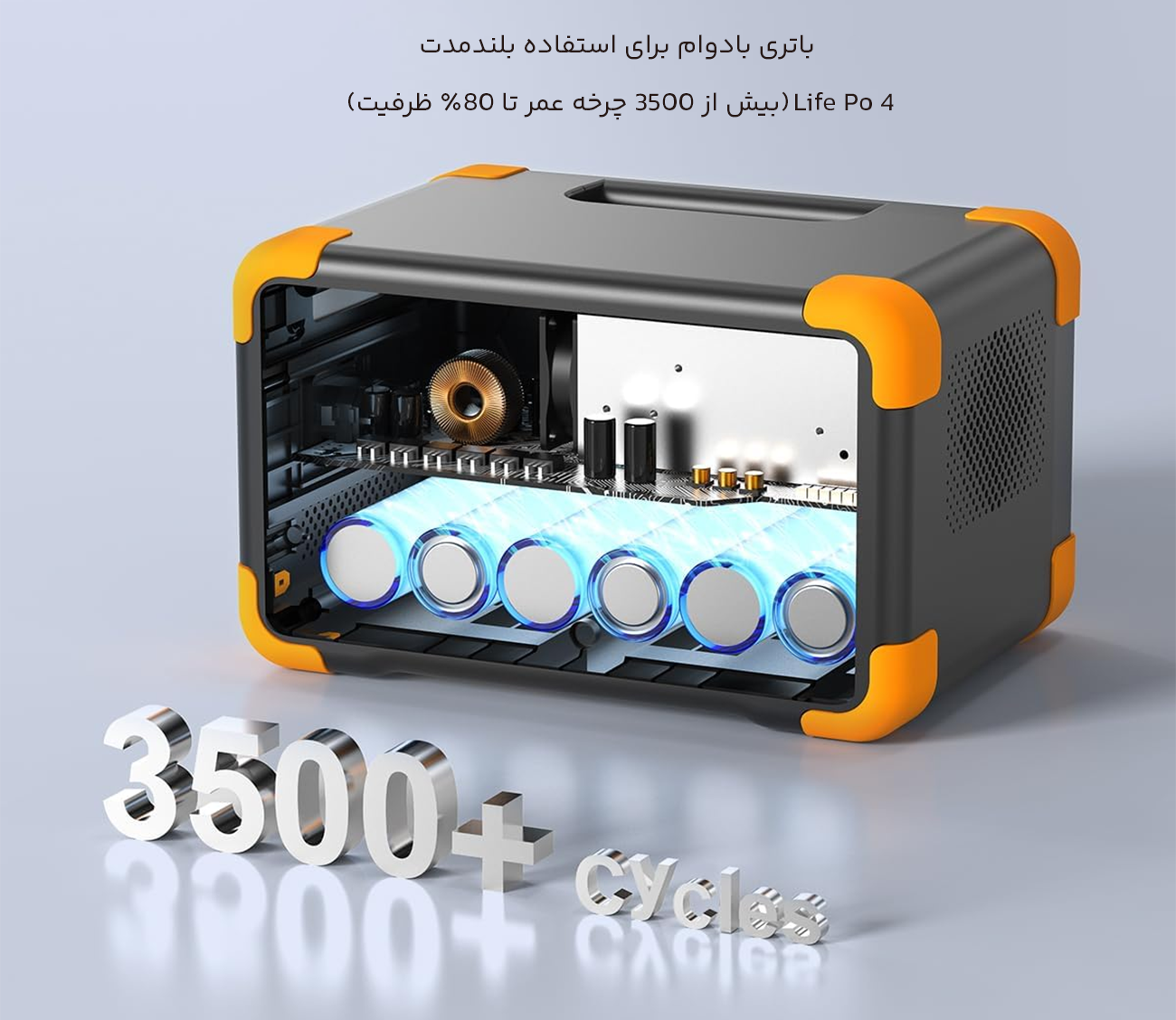 ظرفیت بالای پاوراستیشن