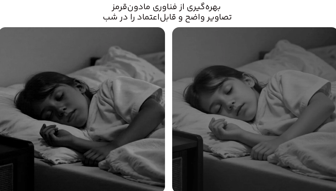 تصاویر واضح در شب دوربین 