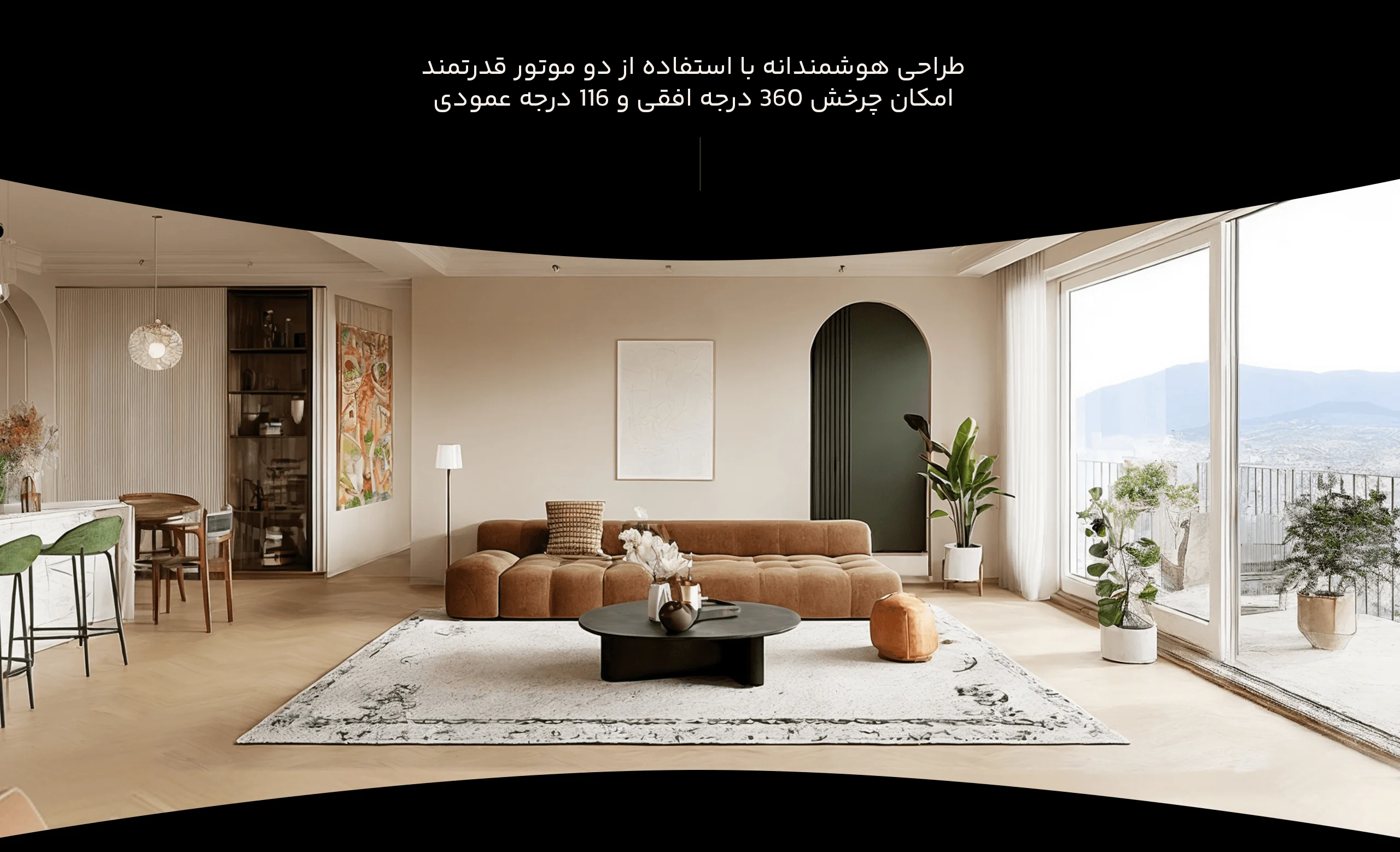 پوشش دهی کامل دوربین نظارتی