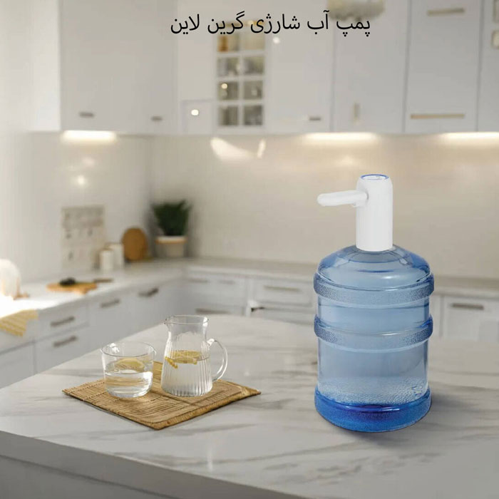 پمپ آب روی میز