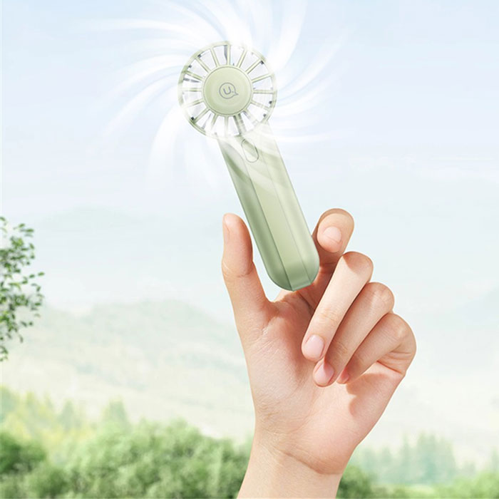 پنکه شارژی سبز