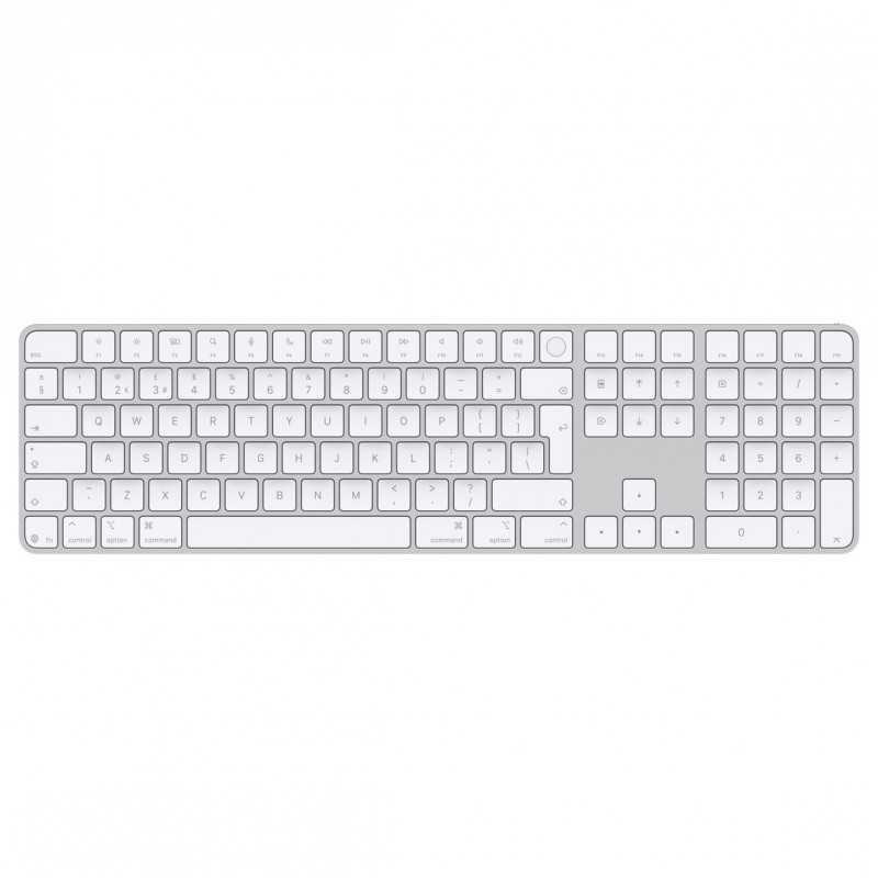 Magic Keyboard with Touch ID and Numeric Keypad for Mac models with Apple silicon (USB‑C)