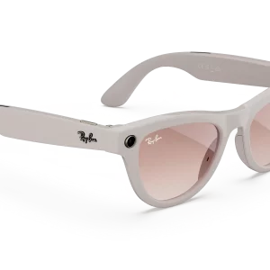 Meta – Ray‑Ban Meta Skyler Shiny Chalky Gray / Cinnamon Pink