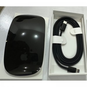  Magic Mouse اپل (مشکی – مولتی‌تاچ) | در حد نو