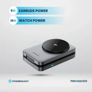 Powerology Qi2 Fast Charging Multi-Device Hub - Black