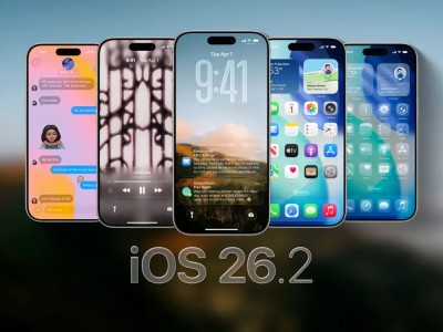 انتشار iOS 26.2 توسط اپل با بهبودهای Liquid Glass، تغییرات CarPlay و امکانات جدید