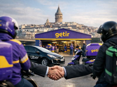 •	خرید Getir توسط Uber؛ اوبر چگونه بازار تحویل ترکیه را در دست می‌گیرد؟