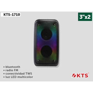 اسپیکر بلوتوثی قابل حمل 3 اینچ مدل KTS-1710