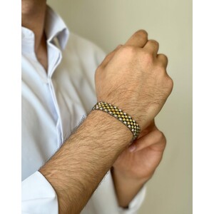 دستبند مردانه طرح رولکس مدل کلاسیک
