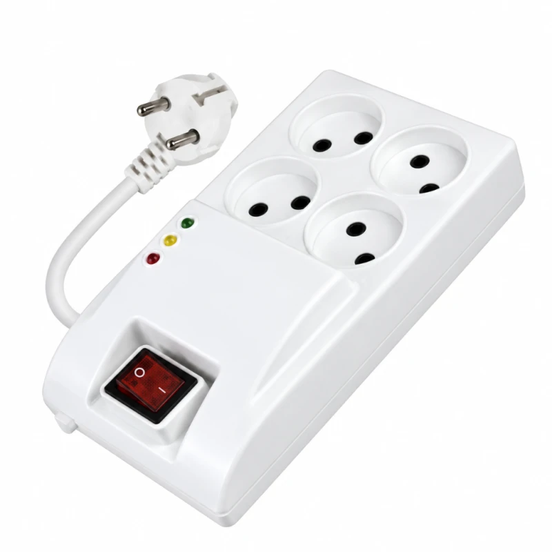 محافظ کامپیوتر 4 خانه بدون ارت 3 متر مدل H400