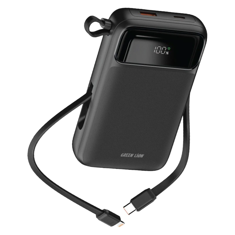 پاور بانک گرین لاین مدل luzern ظرفیت ۲۰۰۰۰ میلی آمپر ساعت