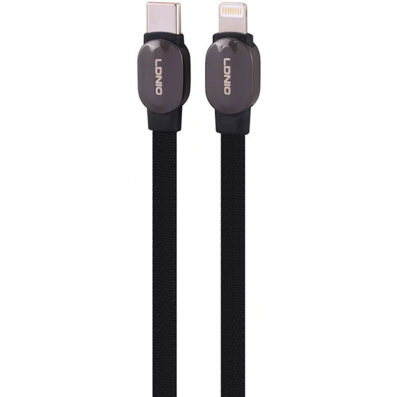 کابل شارژ تایپ سی به لایتنینگ LDNIO LC211i 30W 1M