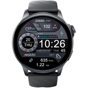 ساعت هوشمند یسیدو مدل IO29 با بدنه پلی کربنات و ضد آب IP67