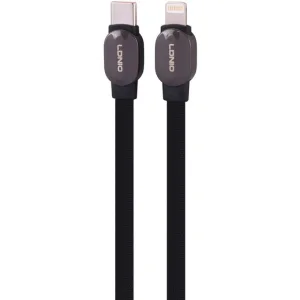 کابل شارژ تایپ سی به لایتنینگ LDNIO LC211i 30W 1M
