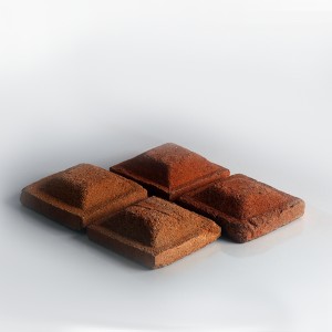 Rustic English Chamotte Brick Random Pyramid 8*8*4