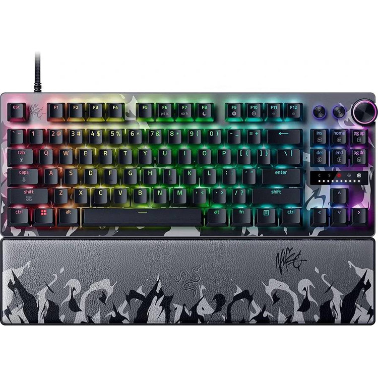 خرید کیبورد Razer Huntsman V3 Pro Tenkeyless 8KHz - نسخه Niko