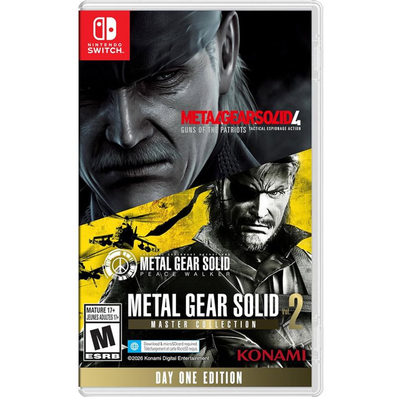 خرید بازی Metal Gear Solid Master Collection Vol. 2 نسخه Day One برای نینتندو سوییچ