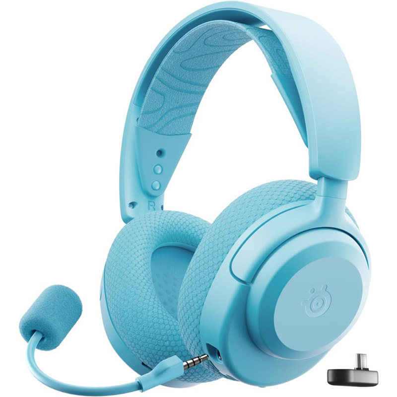 هدست گیمینگ بی‌سیم SteelSeries Arctis Nova 3P - رنگ Aqua
