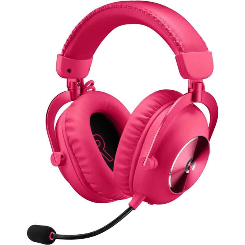 خرید هدست گیمینگ بی‌سیم Logitech G Pro X 2 Lightspeed - صورتی